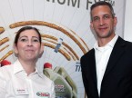 Alice Michalky und Antony Kunnen (Castrol)