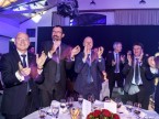 Die CEOs singen mit: Morten Hannesbo (AMAG), Gerhard Schürmann (Emil Frey Gruppe), Marc Walder (Ringier), Kurt Egloff (BMW) und Stephan Vögeli (Jaguar)